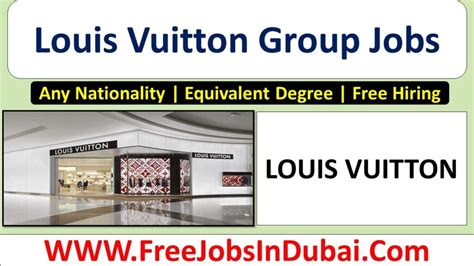 fashion jobs louis vuitton|louis vuitton job vacancies.